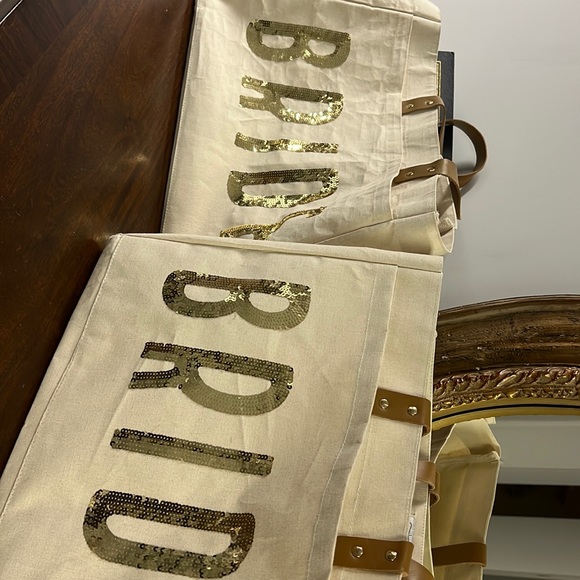 Mud pie Bride bag with sequins - Picture 3 of 5